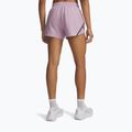 Női futónadrág Under Armour Fly By 3" Shorts mauve pink/purple echo/reflective 3