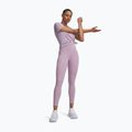 Női futóleggingsek Under Armour Velociti Ankle Tights mauve pink/reflective 2