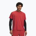 Férfi futó póló Under Armour Velociti Pro SS heritage red/reflective