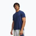 Férfi futó póló Under Armour Velociti Pro SS blackout navy/reflective