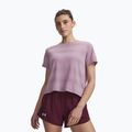 Női futó póló Under Armour Velociti SS mauve pink/reflective