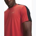 Férfi futó póló Under Armour Velociti Reflect heritage red/black/reflective 3