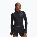 Női futópulóver Under Armour Velociti Half Zip ultimate black/reflective