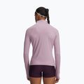 Női futópulóver Under Armour Velociti Half Zip mauve pink/reflective 2