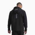 Férfi edződzseki Under Armour Tech Utility Woven Jacket black/black/steel 2