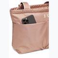 Női táska Under Armour Studio Lite Tote 16 l deep almond/bashful pink 4