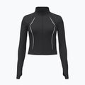Női edzőpulóver Under Armour Meridian Contour Full Zip ultimate black/white/ultimate black