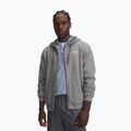 Férfi pulóver Under Armour Rival Fleece Full Zip castlerock light heather/black