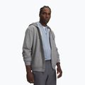 Férfi pulóver Under Armour Rival Fleece Full Zip castlerock light heather/black 3