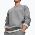 Férfi pulóver Under Armour Rival Fleece Crew castlerock light heather/white 3