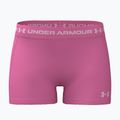 Női edző rövidnadrág Under Armour HeatGear Shorty pink frenzy/prime pink