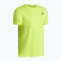 Gyermek póló Under Armour Sportstyle Left Chest green citrine/black 3