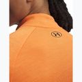 Férfi pulóver Under Armour Tech Textured 1/2 Zip LS outrageous orange/black 3