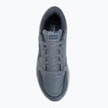 Férfi edzőcipők Under Armour Edge Leather gravel/blue fog/blackout navy 5