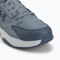 Férfi edzőcipők Under Armour Edge Leather gravel/blue fog/blackout navy 7