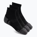 Zokni Under Armour Perf Tech Qtr 3 pack ultimate black/ultimate black/jet gray