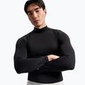 Férfi edző hosszú ujjú póló Under Armour Coldgear Elite Comp Mock ultimate black/ultimate black/reflective