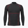 Férfi edző hosszú ujjú póló Under Armour Coldgear Elite Comp Mock ultimate black/red/reflective