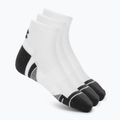 Zokni Under Armour Perf Tech Qtr 3 pack white/white/jet gray
