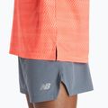 Férfi futópóló New Balance Sport Essentials Printed red 5