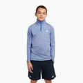 Gyerek pulóver New Balance Athletics Quarter Zip Funnel blue gemstone