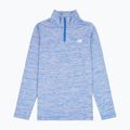 Gyerek pulóver New Balance Athletics Quarter Zip Funnel blue gemstone 6