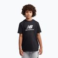 Gyerek szett New Balance Stacked Logo Tee & FT Short nb caviar 4