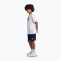 Gyerek szett New Balance Stacked Logo Tee & FT Short nb bright white 3