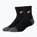 Zokni New Balance Active Premium Crew Quarter 2 pairs black