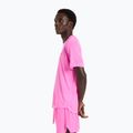 Férfi póló New Balance Athletics Run pink heat heather 4