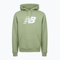 Férfi pulóver New Balance Core Brushed Hoodie oregano 6