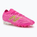 Futballcipő New Balance Tekela Team Low V5 FG pink heat/metallic gold/pink satin