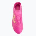 Gyerek focicipő New Balance Tekela Team V5 pink heat/metallic gold/pink satin 5