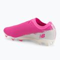Futballcipő New Balance Furon Team V8 FG pink heat/sea salt/gold metallic 3