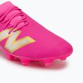 Futballcipő New Balance Furon Pro V8 FG pink heat/sea salt/gold metallic 7