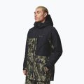 Férfi snowboarddzseki Columbia Coreshot Print greenscape treebark print/black 4