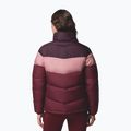 Női bélelt dzseki Columbia Puffect II Colorblock rich wine/eraser pink/moonvista 3