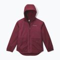 Gyerek esőkabát Columbia Rainy Trails II Fleece rich wine