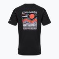 Férfi túrapóló Columbia Explorers Canyon Back black/peaks and waves 2