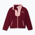 Gyerek polárdzseki Columbia Sequoia Grove Full Zip Fleece rich wine/eraser pink