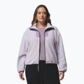Női cipzáras pulóver Columbia Sequoia Grove Full Zip lavender pearl/shale purple