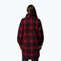 Női ing Columbia Wildbest Venture Long Fleece Coat mountain red blurred ombre 3