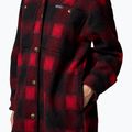 Női ing Columbia Wildbest Venture Long Fleece Coat mountain red blurred ombre 6