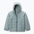 Gyerek bélelt dzseki Columbia Powder Lite II Hooded crushed blue
