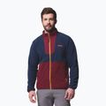 Férfi polárdzseki Columbia Sequoia Grove FZ Fleece rich wine/collegiate navy