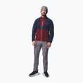 Férfi polárdzseki Columbia Sequoia Grove FZ Fleece rich wine/collegiate navy 2