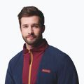 Férfi polárdzseki Columbia Sequoia Grove FZ Fleece rich wine/collegiate navy 6