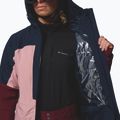 Női sídzseki Columbia Liftline eraser pink/collegiate navy/rich wine 12