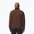 Férfi pulóver Columbia Sequoia Grove Half Zip Fleece tobacco/black 3