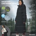 Női pufi kabát Columbia Amaze Puff Long Hooded black 19